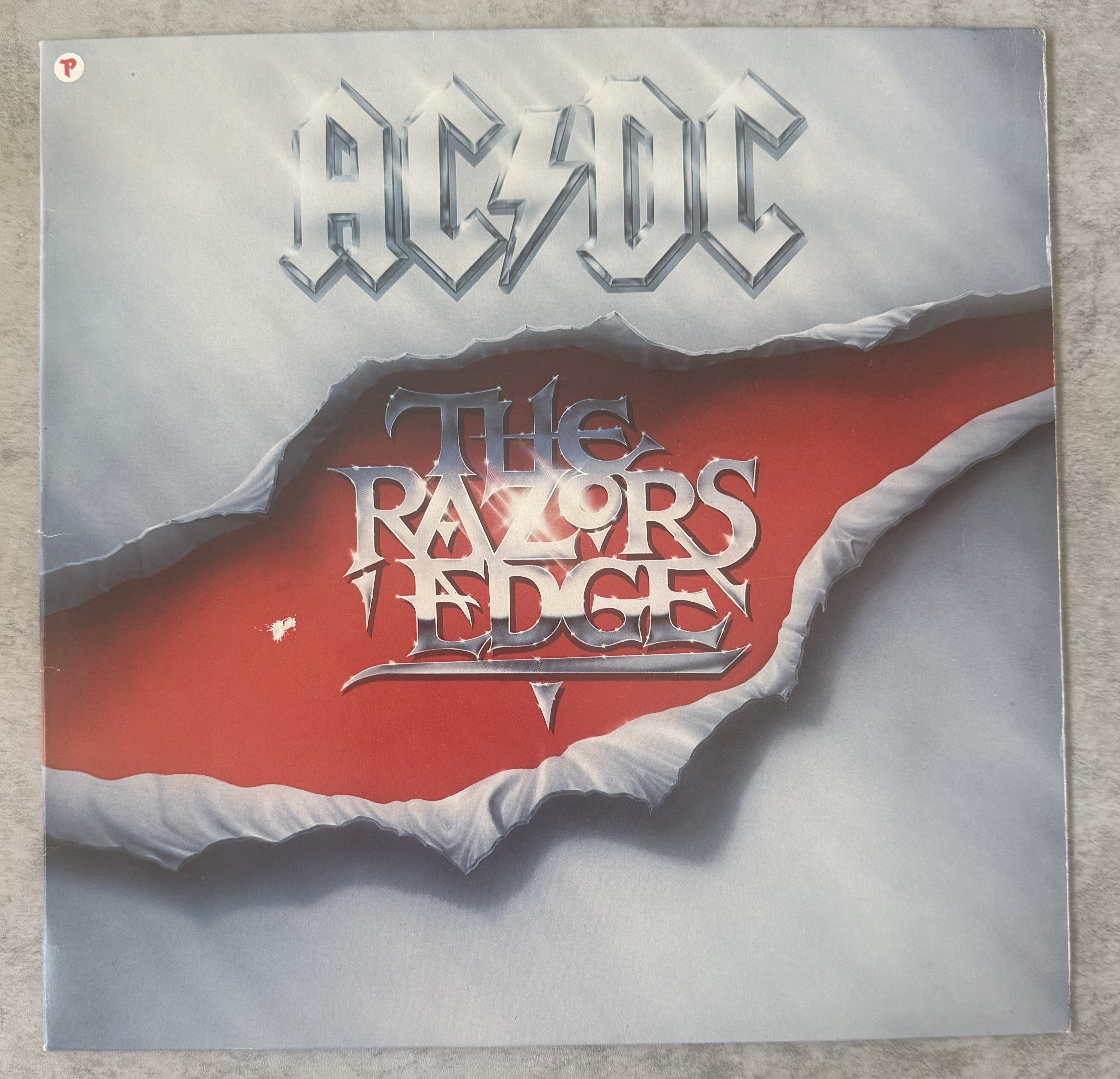 RARE AC/DC The Razors Edge 1990 HUNGARY import 1st Press Strong VG+ SLPXL 37488