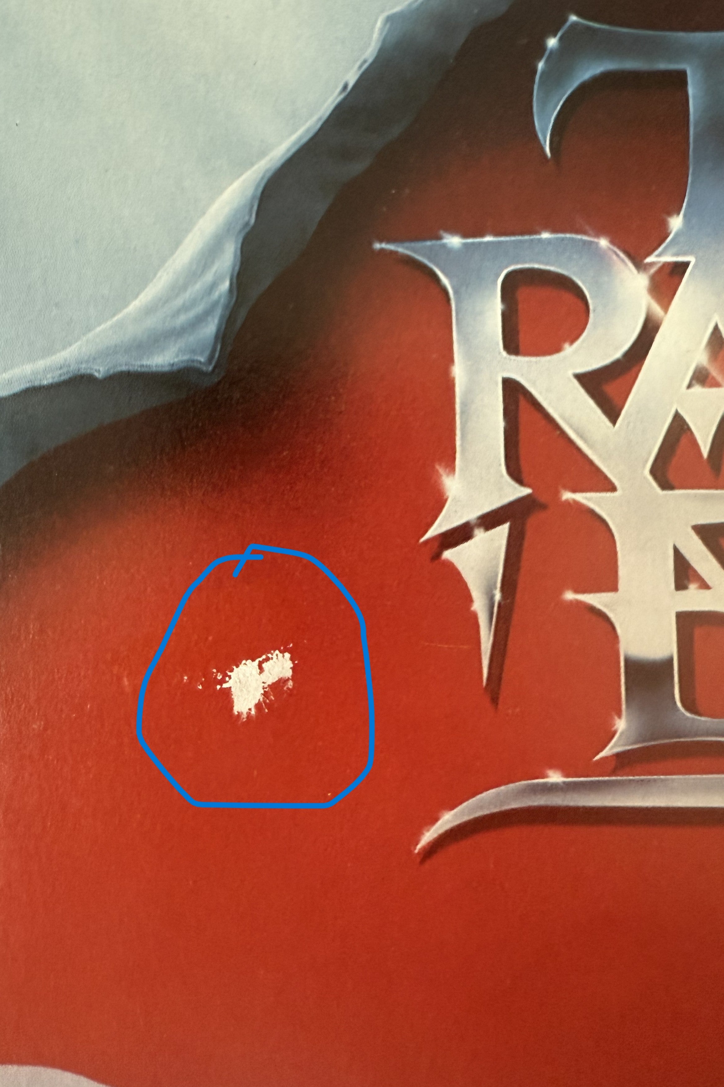 RARE AC/DC The Razors Edge 1990 HUNGARY import 1st Press Strong VG+ SLPXL 37488