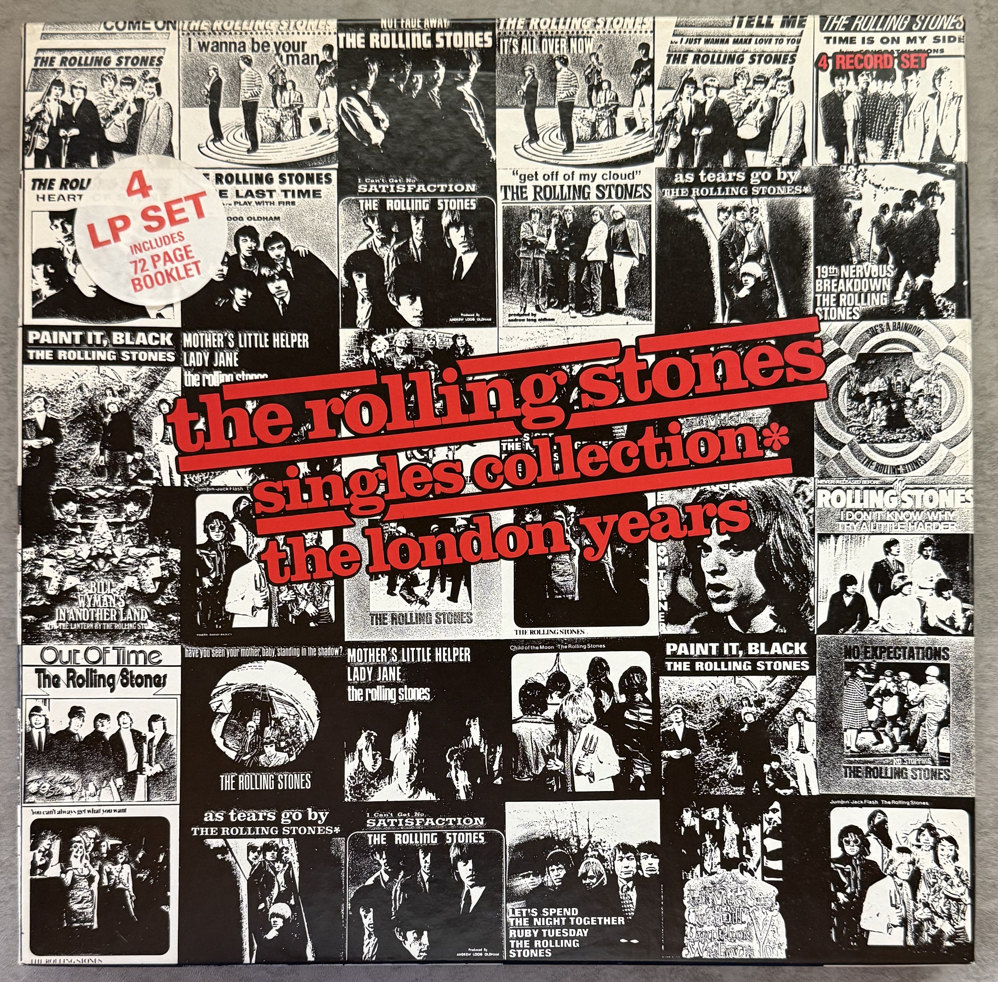 Rolling Stones -Singles Collection * The London Years -4xLP BOX SET STRONG VG++