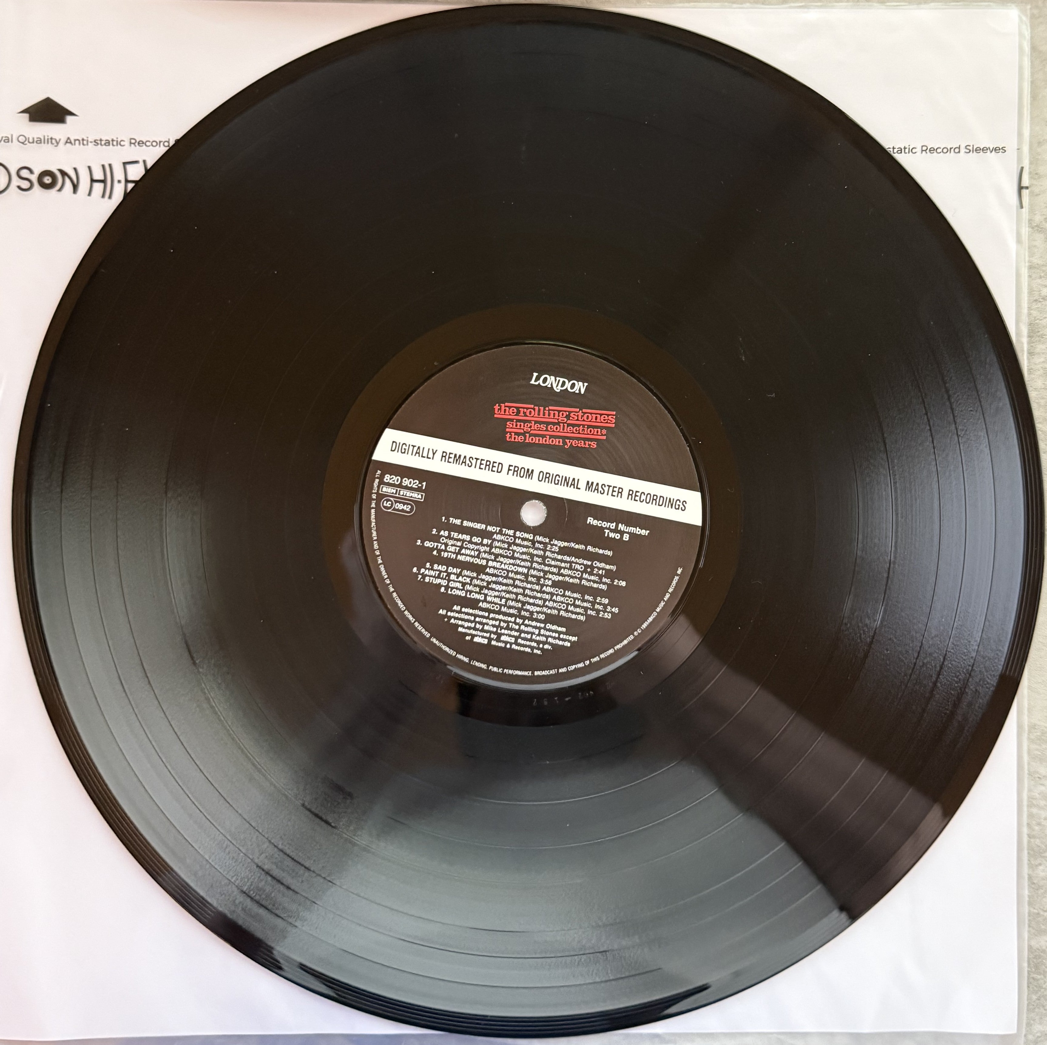 Rolling Stones -Singles Collection * The London Years -4xLP BOX SET STRONG VG++