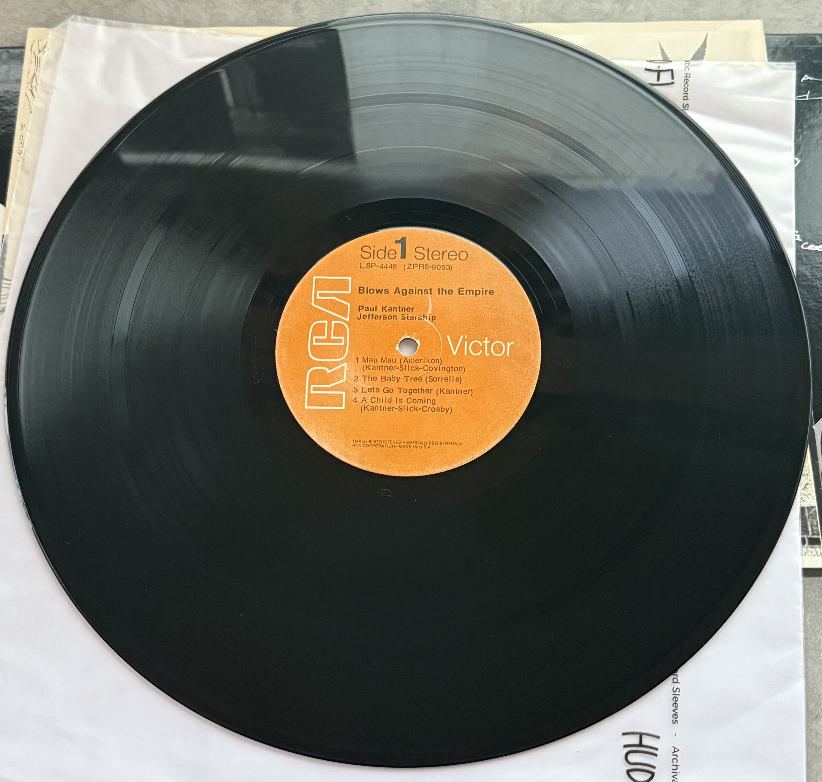 Jefferson Starship Paul Kantner -Blows Against the Empire -1st US prs 1970 VG/VG
