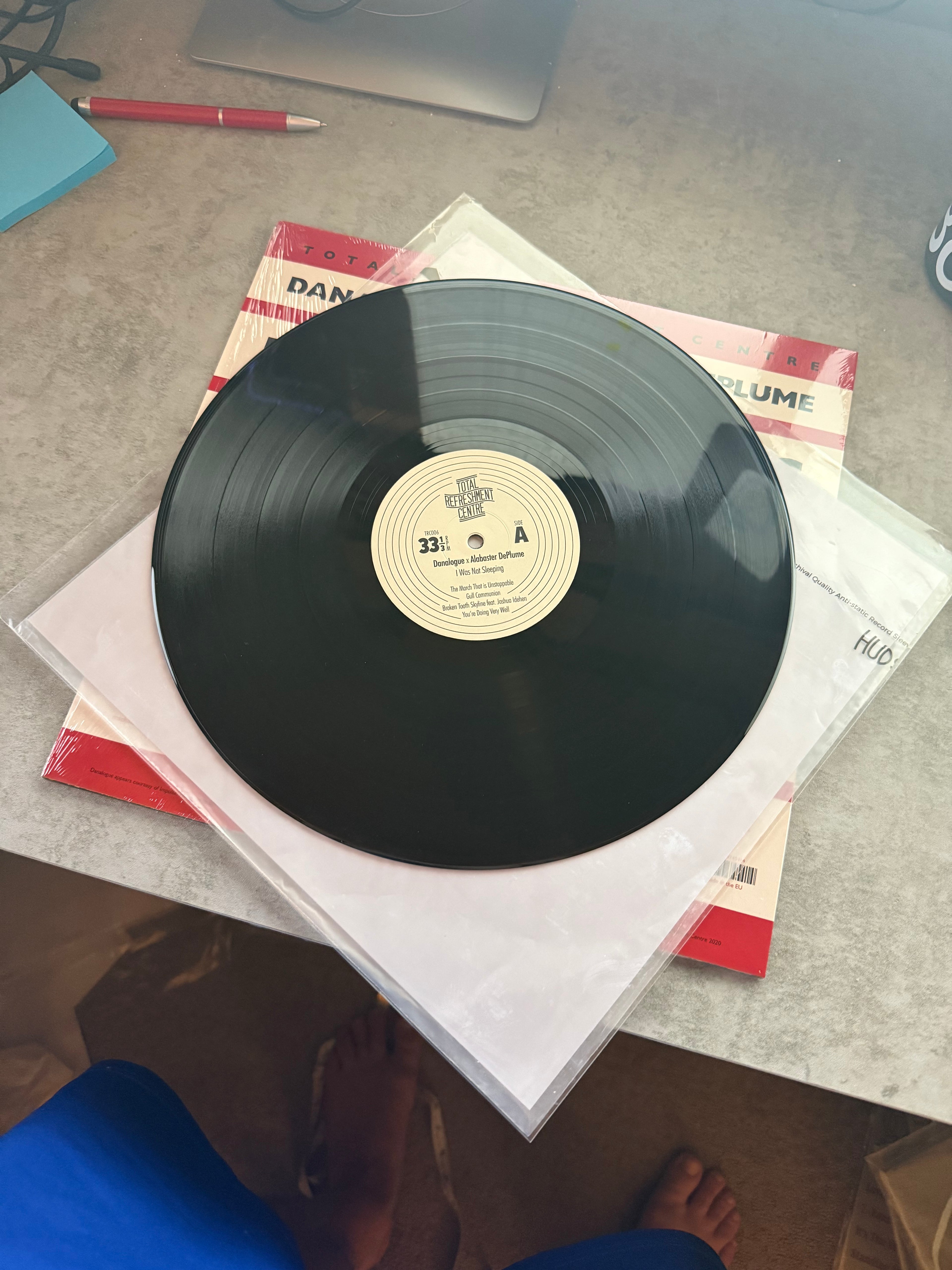 Danalogue X Alabaster DePlume - I Was Not Sleeping 2020 UK vinyl EU import VG++