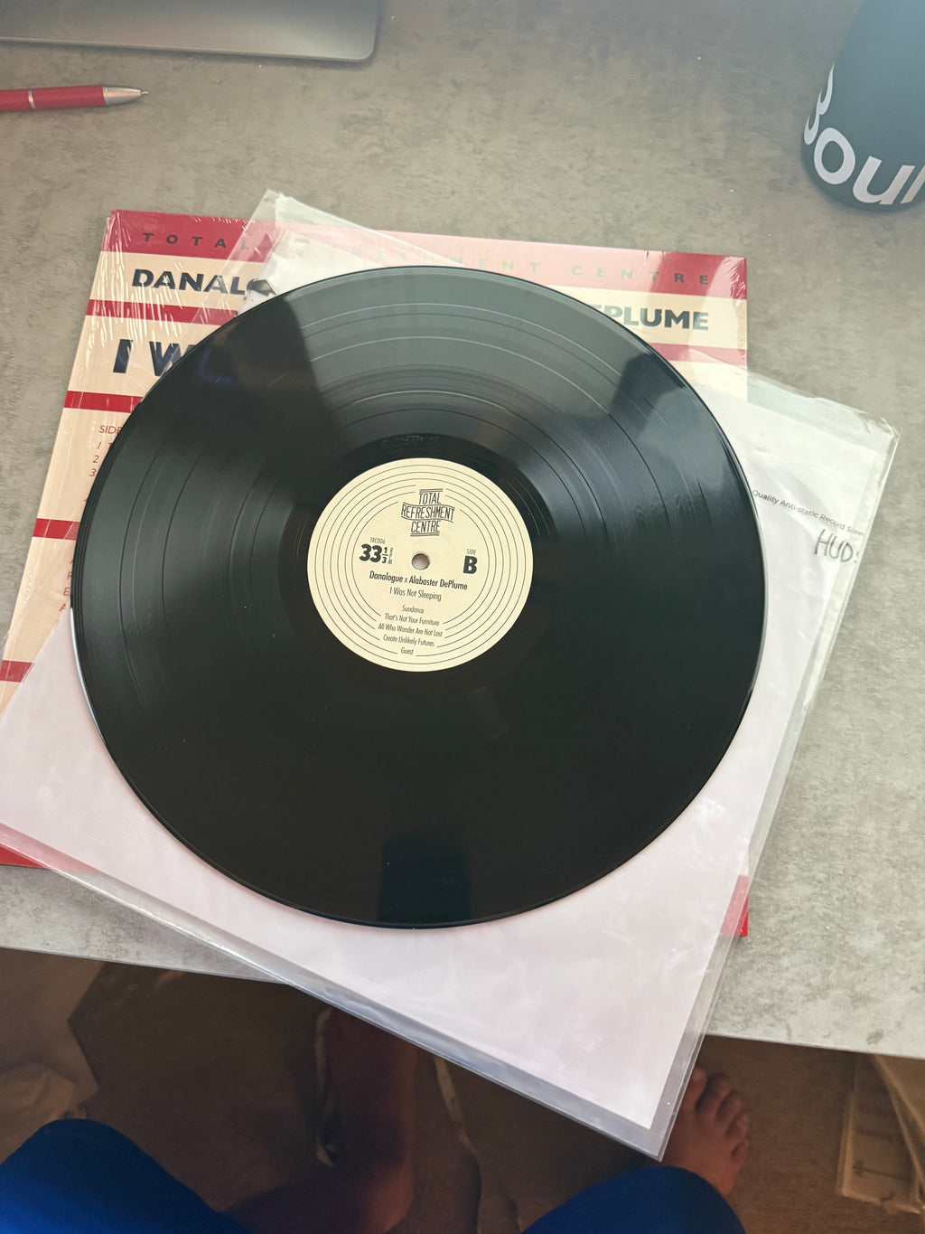 Danalogue X Alabaster DePlume - I Was Not Sleeping 2020 UK vinyl EU import VG++