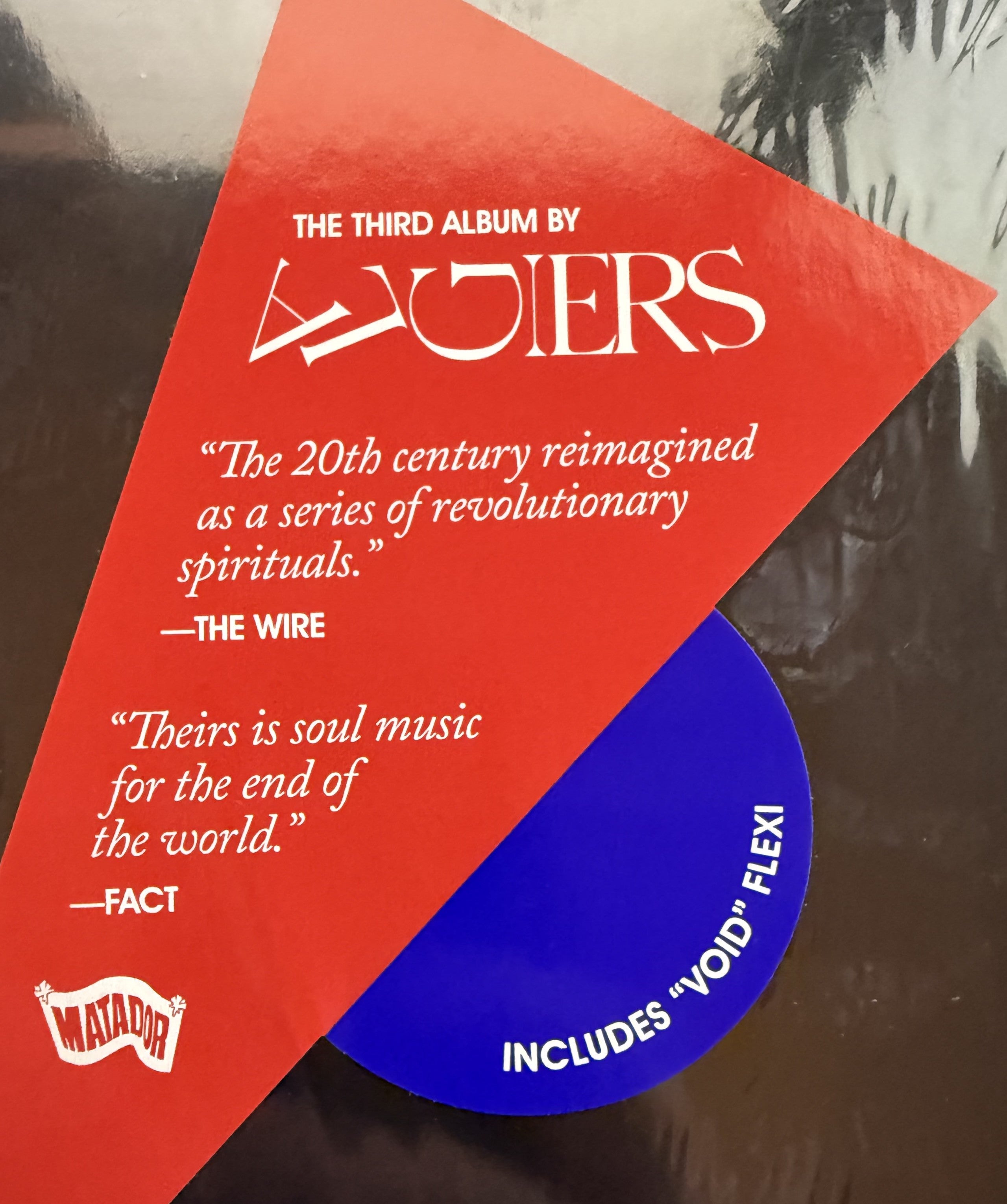 Algiers - There Is No Year 2020 1st press w/ addl 7" disc, 150g vinyl, VG++