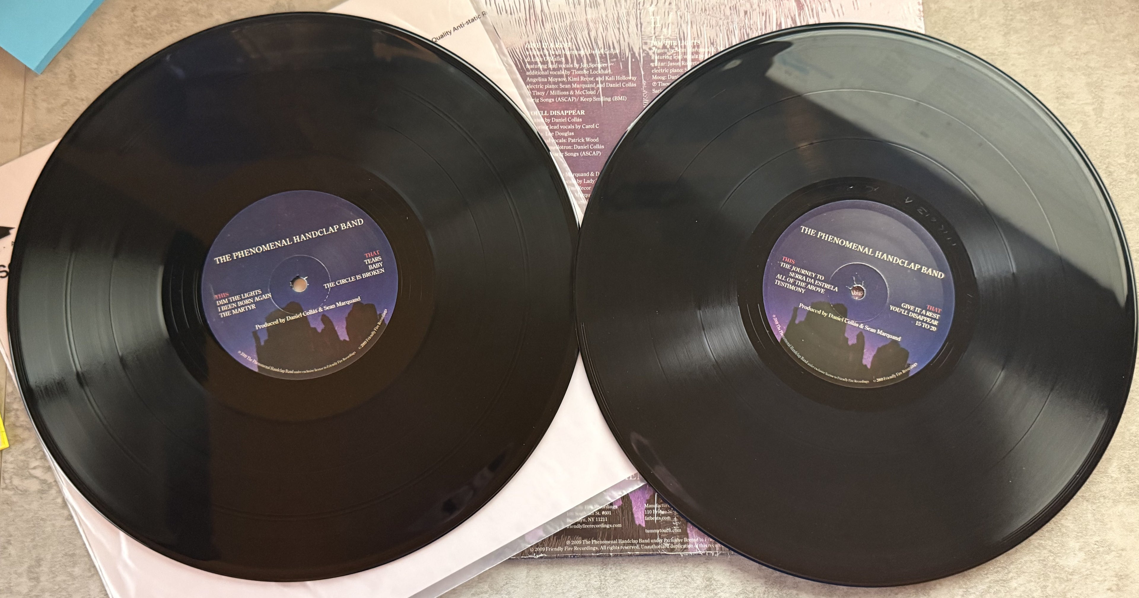 The Phenomenal Handclap Band - 2010 1st press 2xLP heavy vinyl LIKE NEW VG++