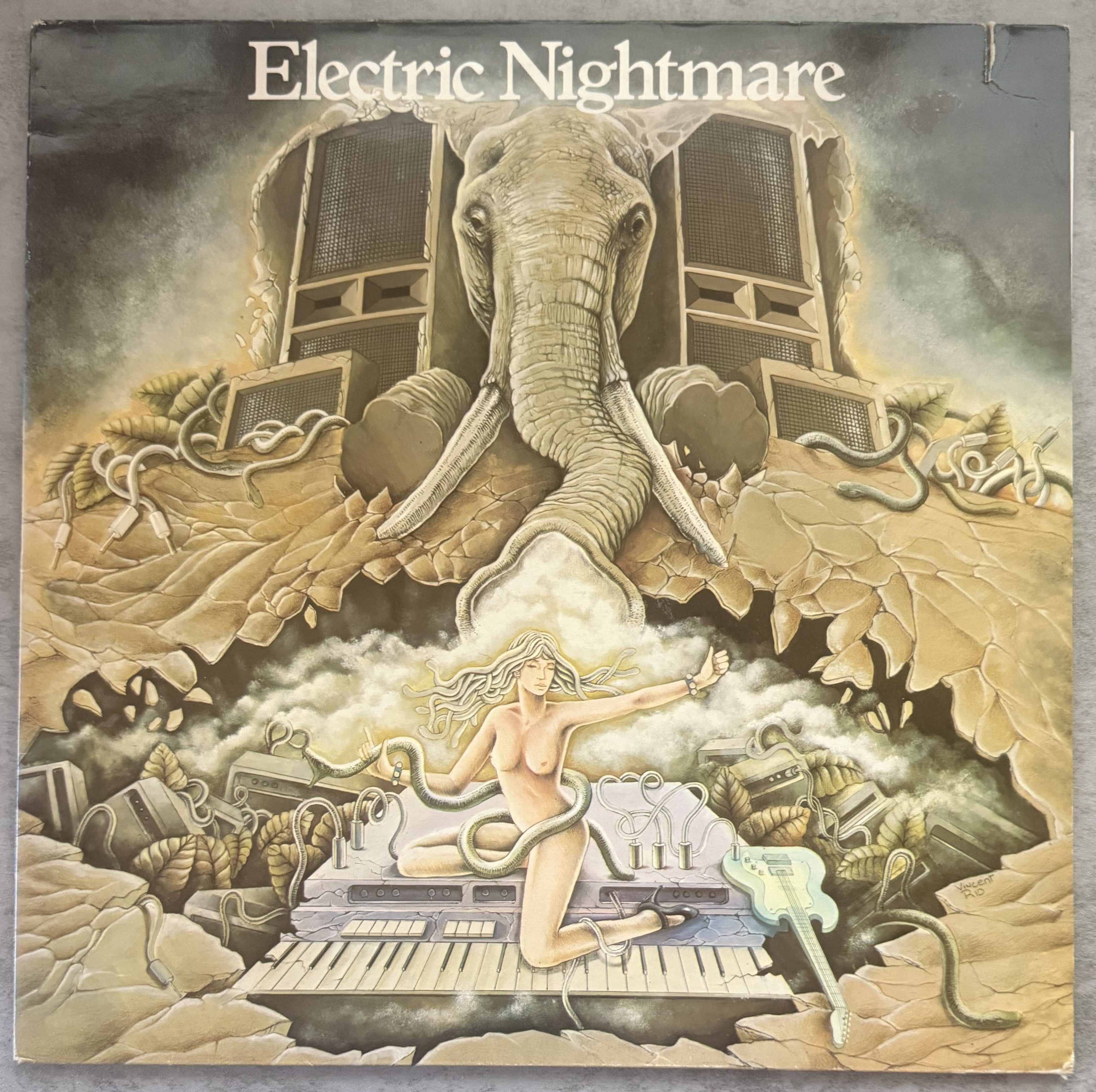 Electric Nightmare - 1979 Prog Rock, French import VG+/VG