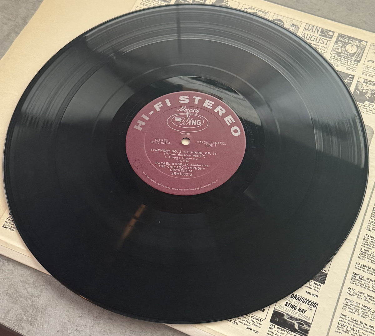 Used Vinyl - 5 Classical Vintage Discs - $1.50 each, great condition!