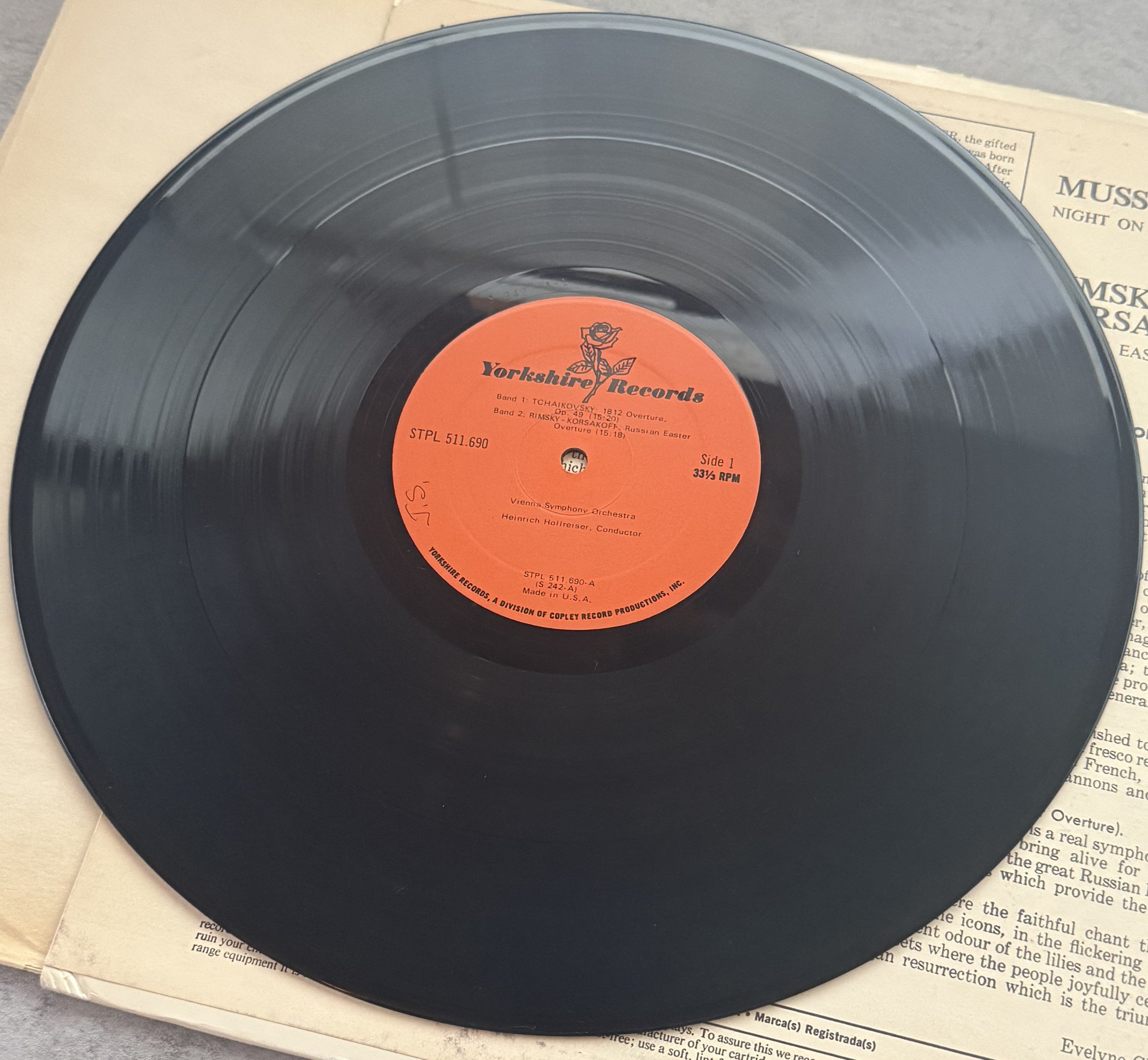 Used Vinyl - 5 Classical Vintage Discs - $1.50 each, great condition!