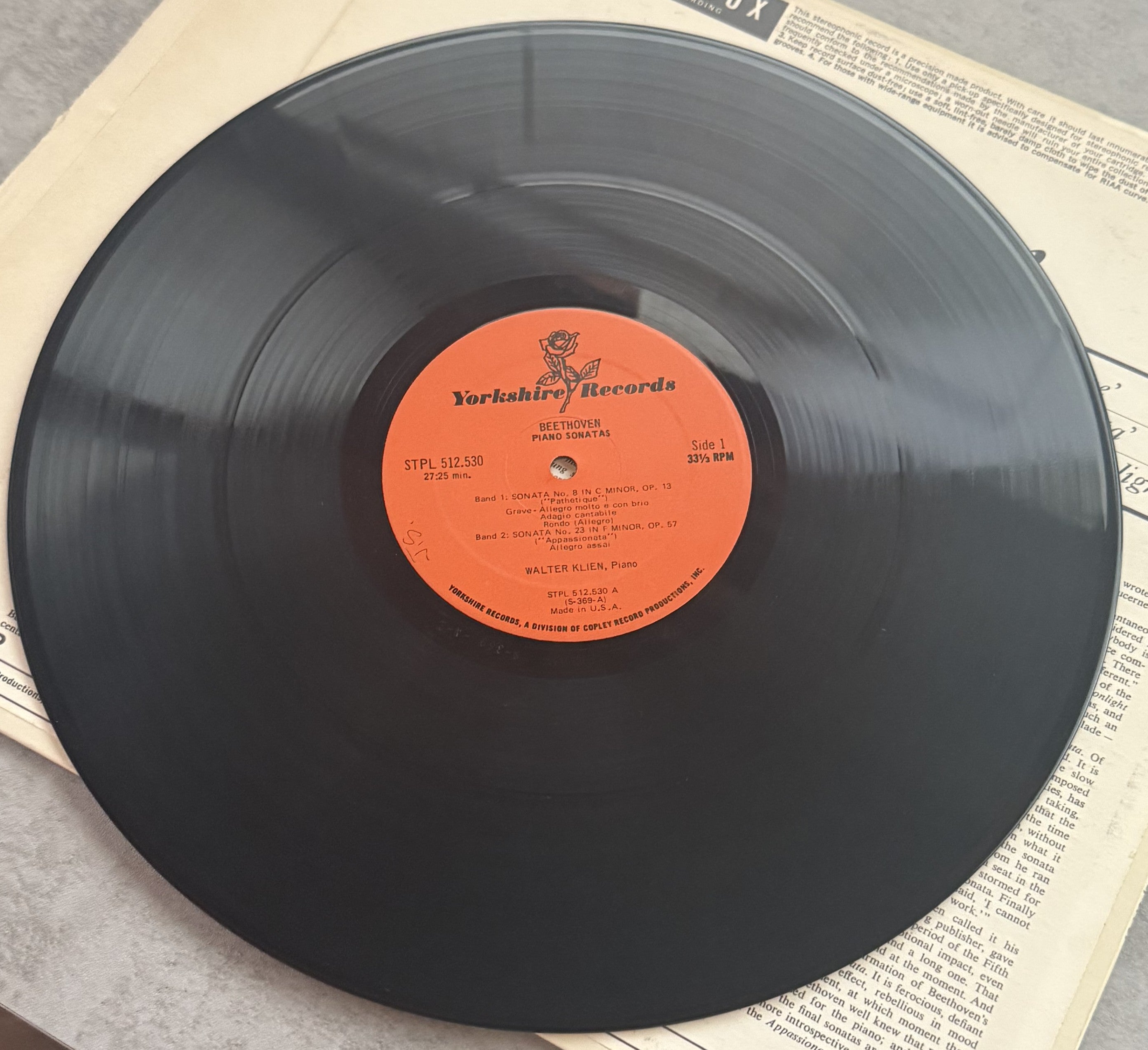 Used Vinyl - 5 Classical Vintage Discs - $1.50 each, great condition!