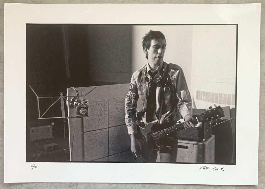 VERY RARE!  THE CLASH - 1977 - PETER M COOK SIGNED LTD EDTN PRINT (#6/30) PHOTO 2