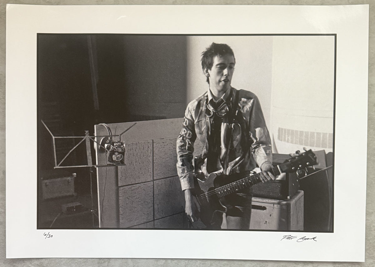 VERY RARE!  THE CLASH - 1977 - PETER M COOK SIGNED LTD EDTN PRINT (#6/30) PHOTO 2
