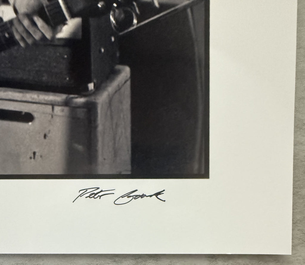 VERY RARE!  THE CLASH - 1977 - PETER M COOK SIGNED LTD EDTN PRINT (#6/30) PHOTO 2