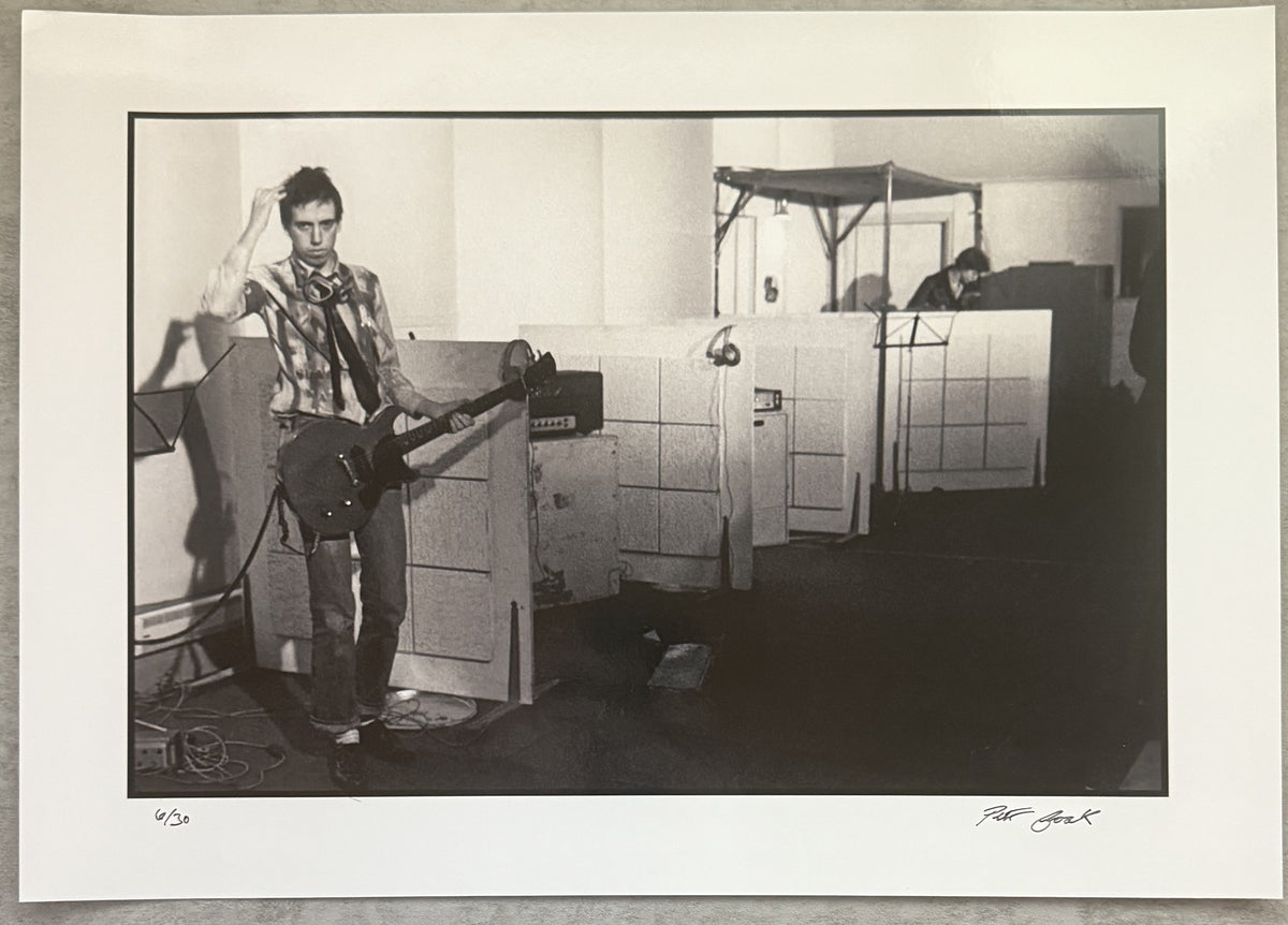 VERY RARE!  THE CLASH - 1977 - PETER M COOK SIGNED LTD EDTN PRINT (#6/30) PHOTO 3