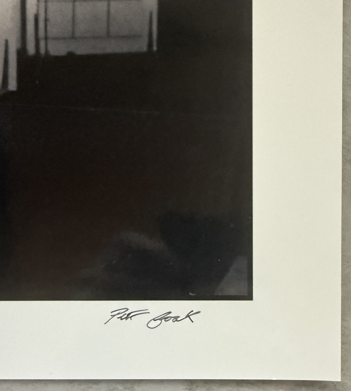 VERY RARE!  THE CLASH - 1977 - PETER M COOK SIGNED LTD EDTN PRINT (#6/30) PHOTO 3