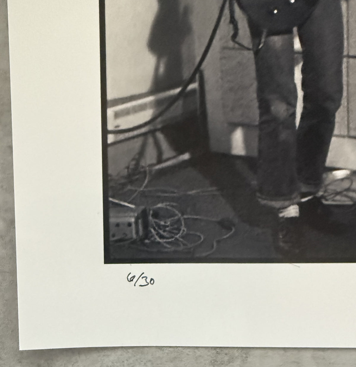 VERY RARE!  THE CLASH - 1977 - PETER M COOK SIGNED LTD EDTN PRINT (#6/30) PHOTO 3