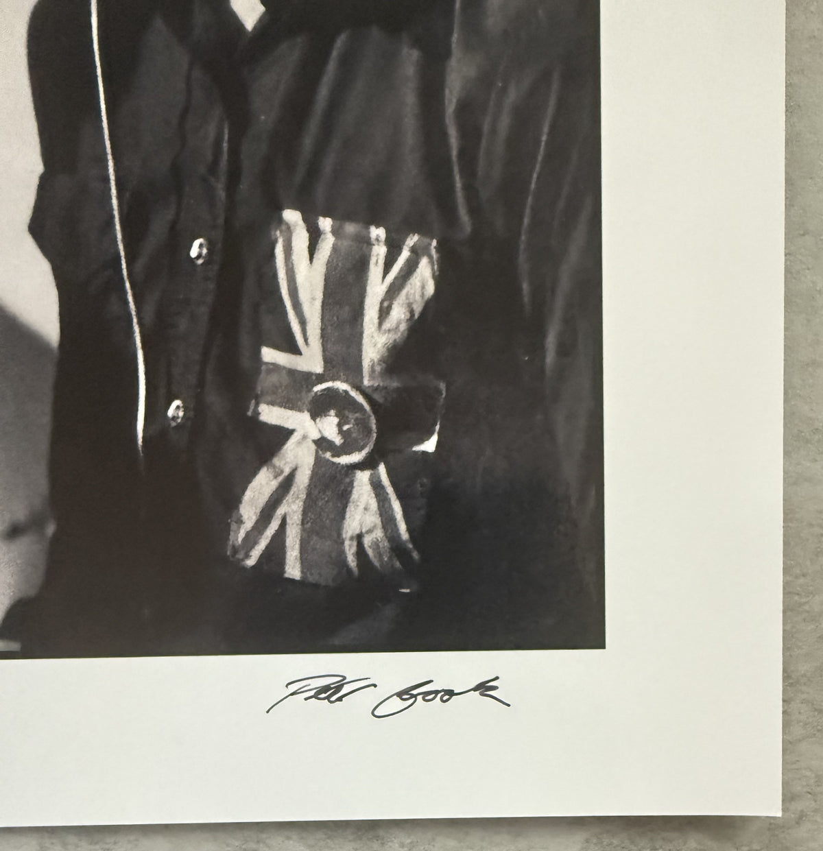 VERY RARE!  THE CLASH - 1977 - PETER M COOK SIGNED LTD EDTN PRINT (#6/30) PHOTO 9