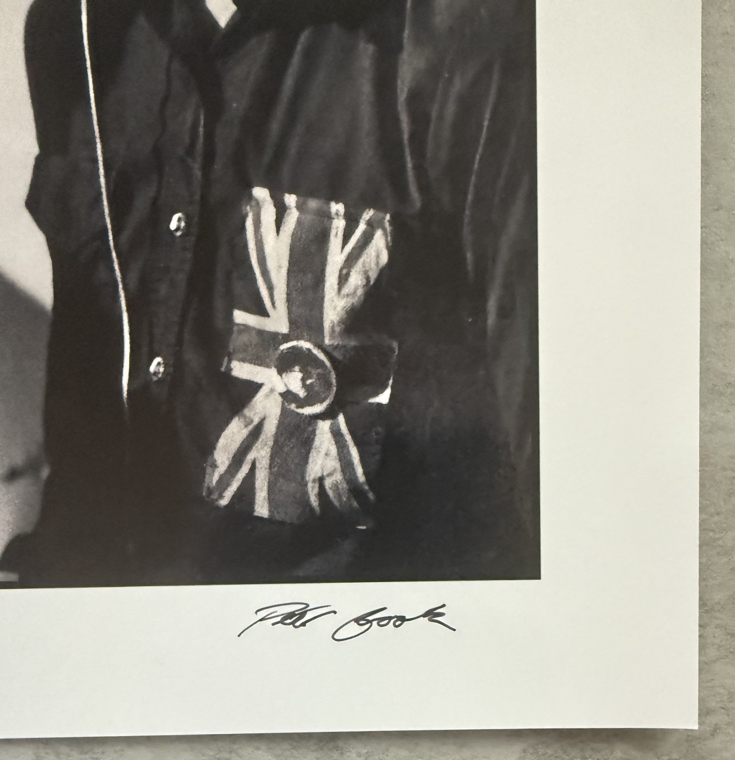 VERY RARE!  THE CLASH - 1977 - PETER M COOK SIGNED LTD EDTN PRINT (#6/30) PHOTO 9