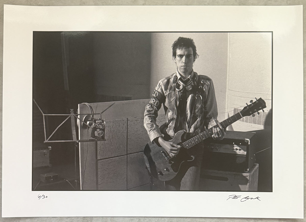 VERY RARE!  THE CLASH - 1977 - PETER M COOK SIGNED LTD EDTN PRINT (#6/30) PHOTO 12