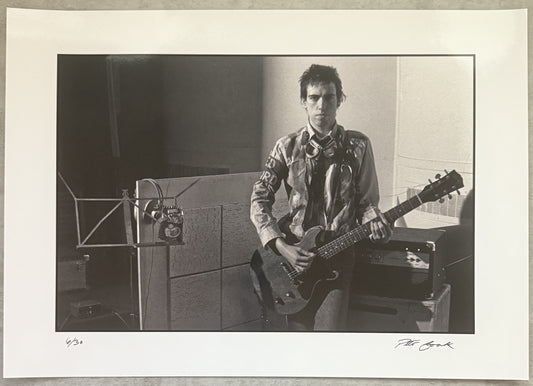 VERY RARE!  THE CLASH - 1977 - PETER M COOK SIGNED LTD EDTN PRINT (#6/30) PHOTO 12