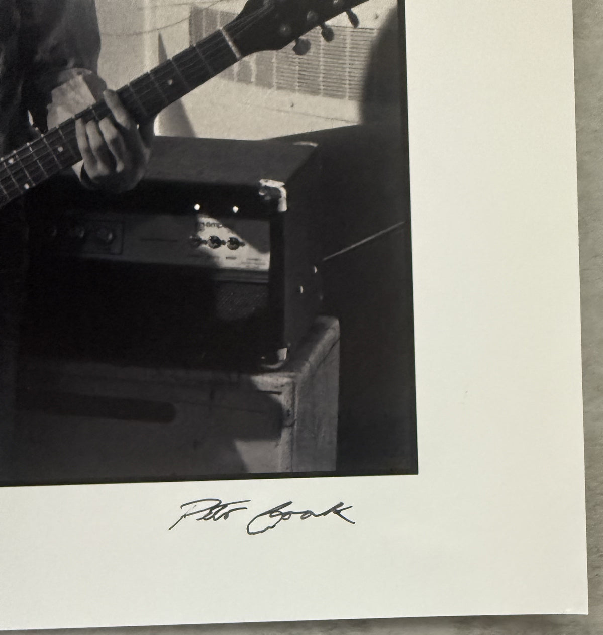 VERY RARE!  THE CLASH - 1977 - PETER M COOK SIGNED LTD EDTN PRINT (#6/30) PHOTO 12