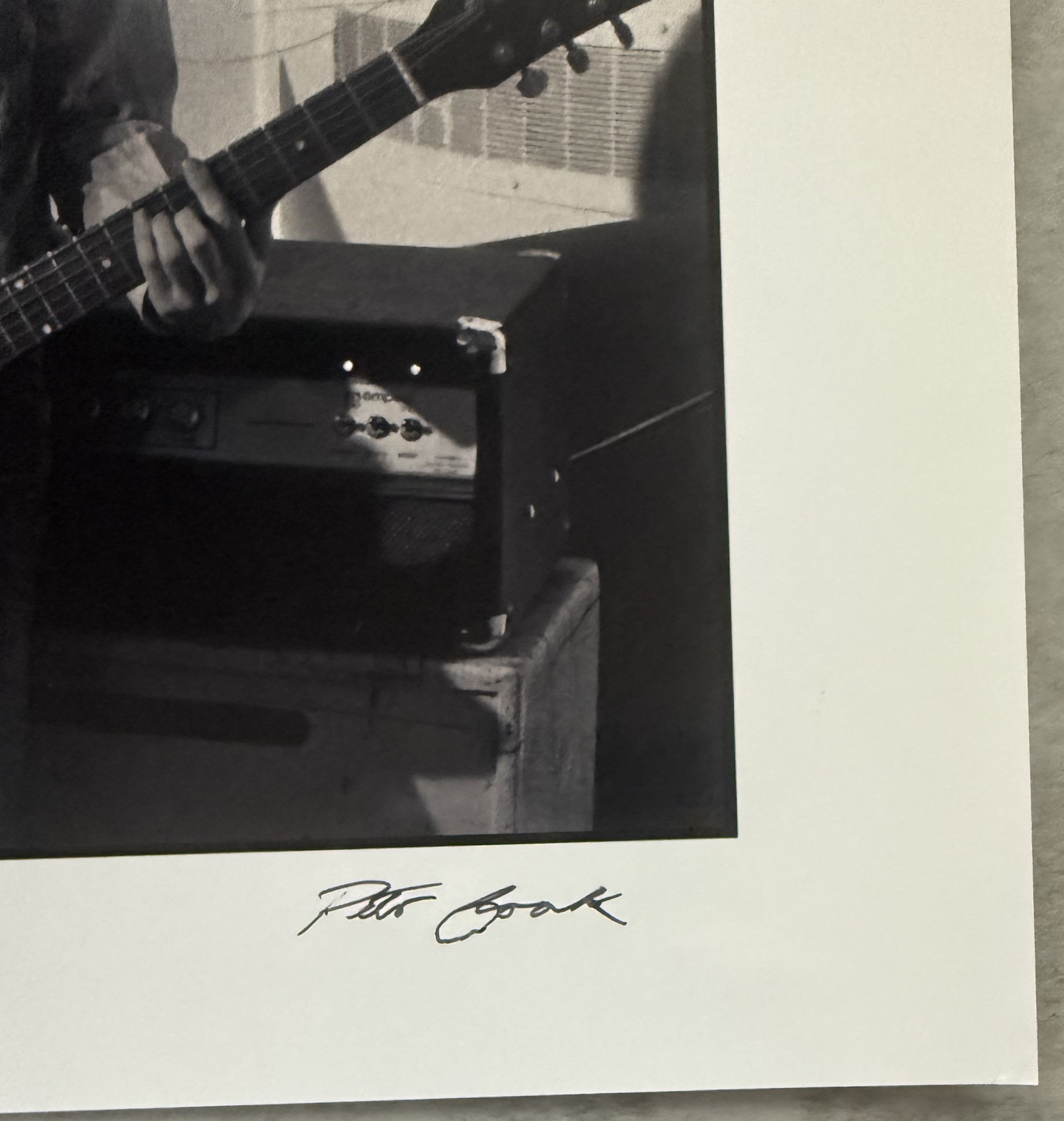 VERY RARE!  THE CLASH - 1977 - PETER M COOK SIGNED LTD EDTN PRINT (#6/30) PHOTO 12