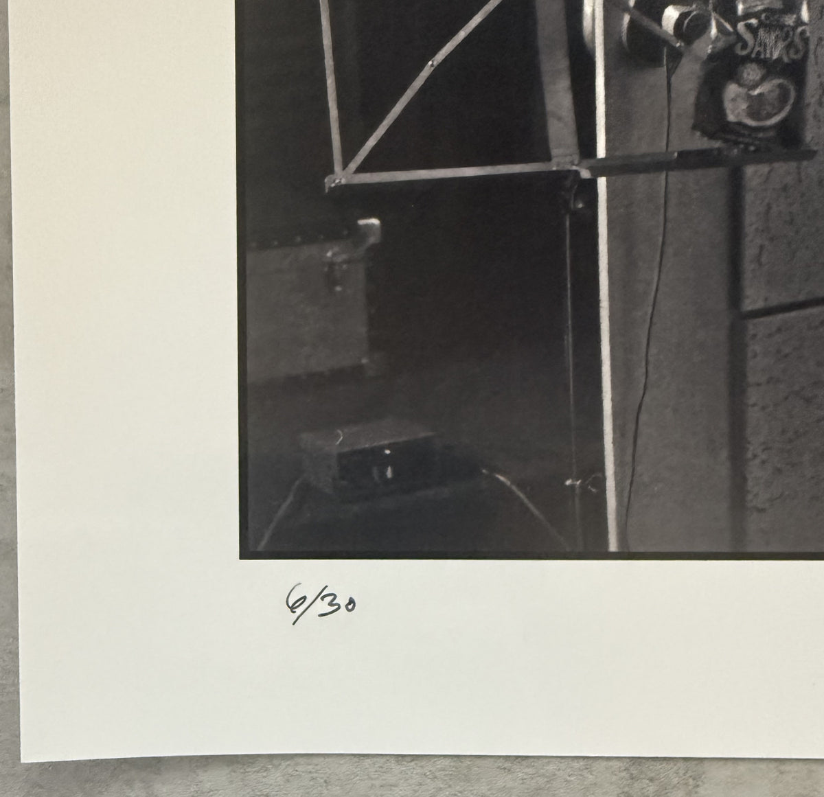 VERY RARE!  THE CLASH - 1977 - PETER M COOK SIGNED LTD EDTN PRINT (#6/30) PHOTO 12
