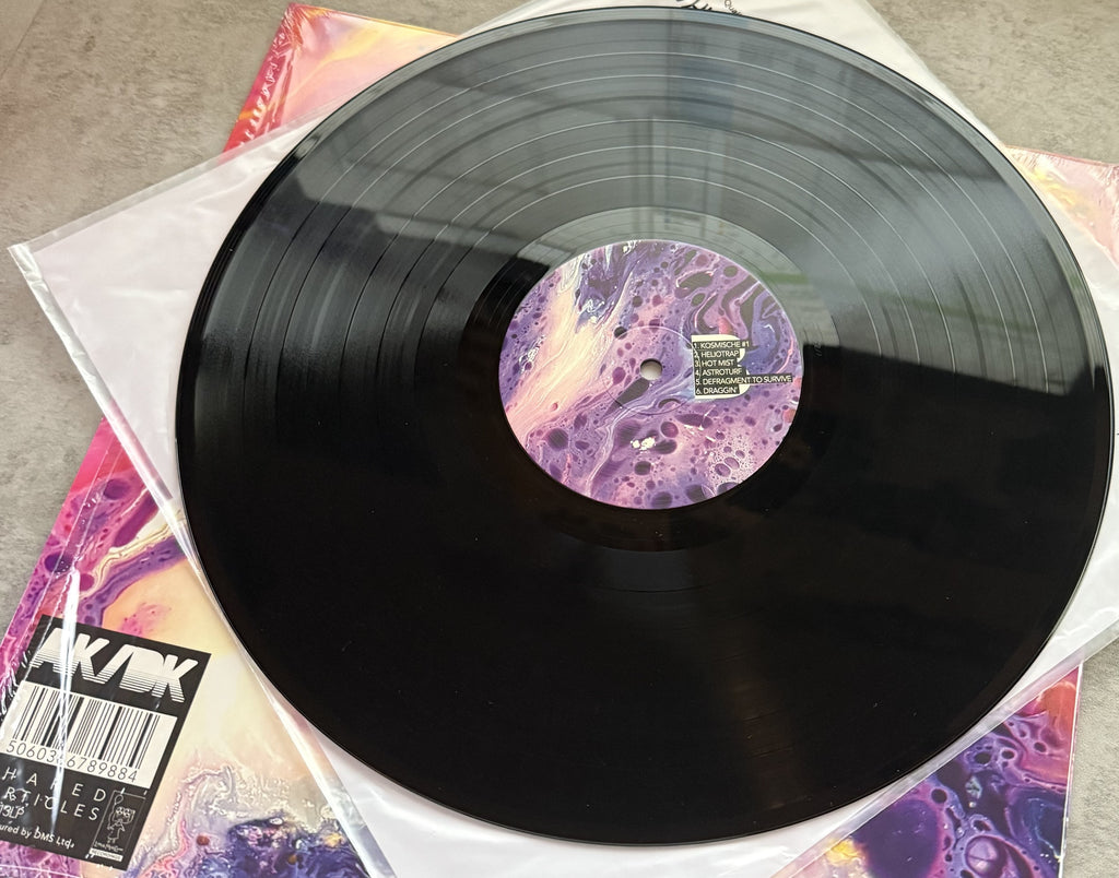 AK/DK - Shared Particles - 2020 UK import, black vinyl LIKE NEW Strong VG+/VG+