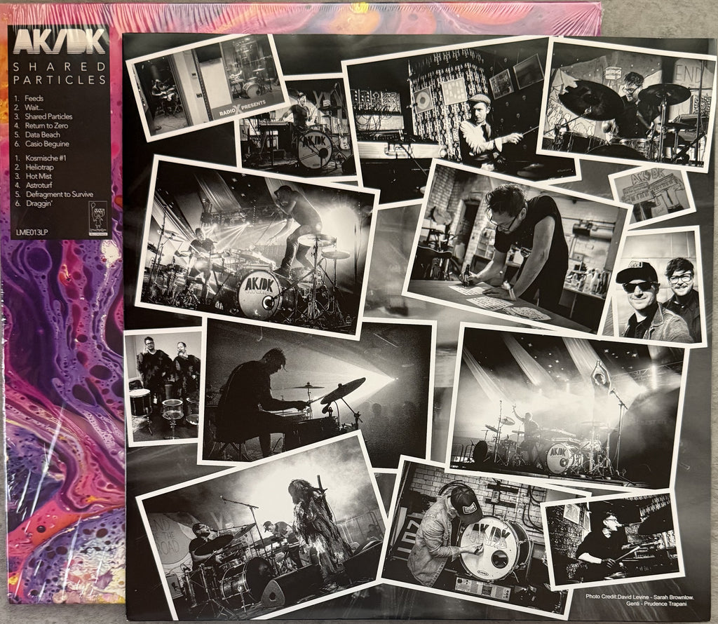AK/DK - Shared Particles - 2020 UK import, black vinyl LIKE NEW Strong VG+/VG+