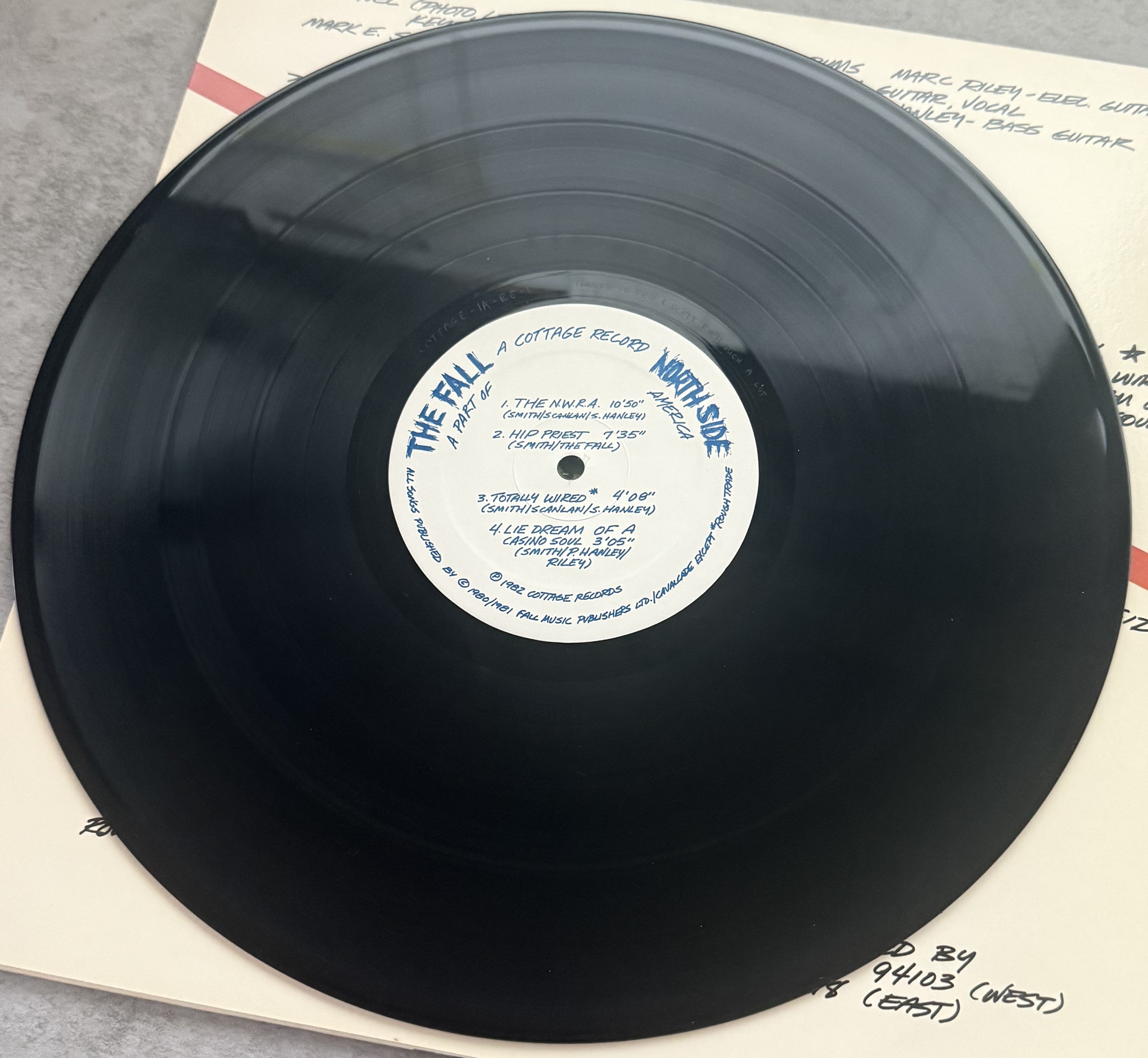 The Fall - A Part Of America Therein,  1981 1st US press 1982 EXCELLENT SVG+/VG+