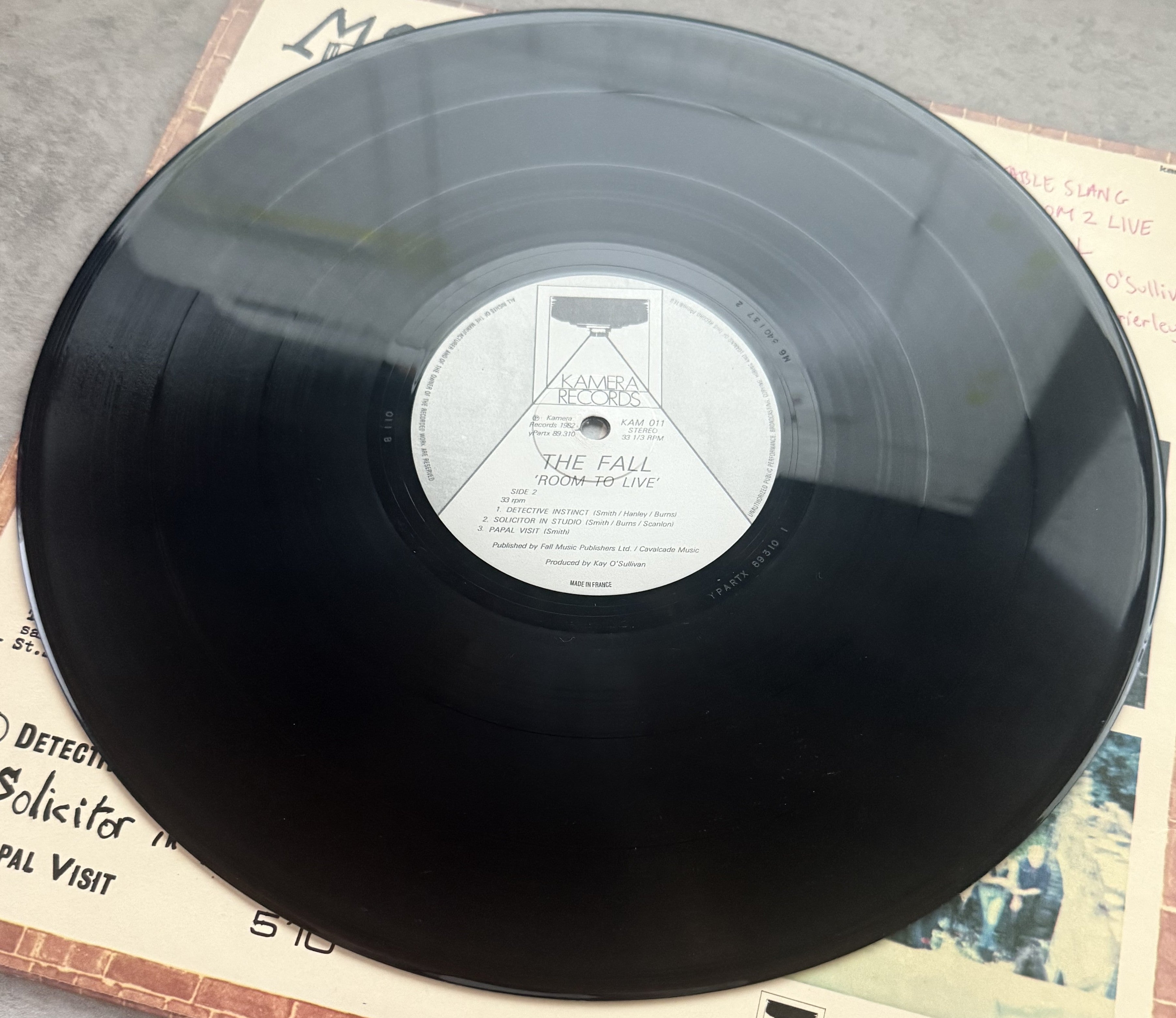 The Fall Room To Live - 1st UK press 1982 ARCHIVE COPY SVG+/SVG+