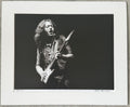 RORY GALLAGHER LTD EDTN SIGNED PRINT by Colm Henry 1981 in matte EXCELLENT CNDTN