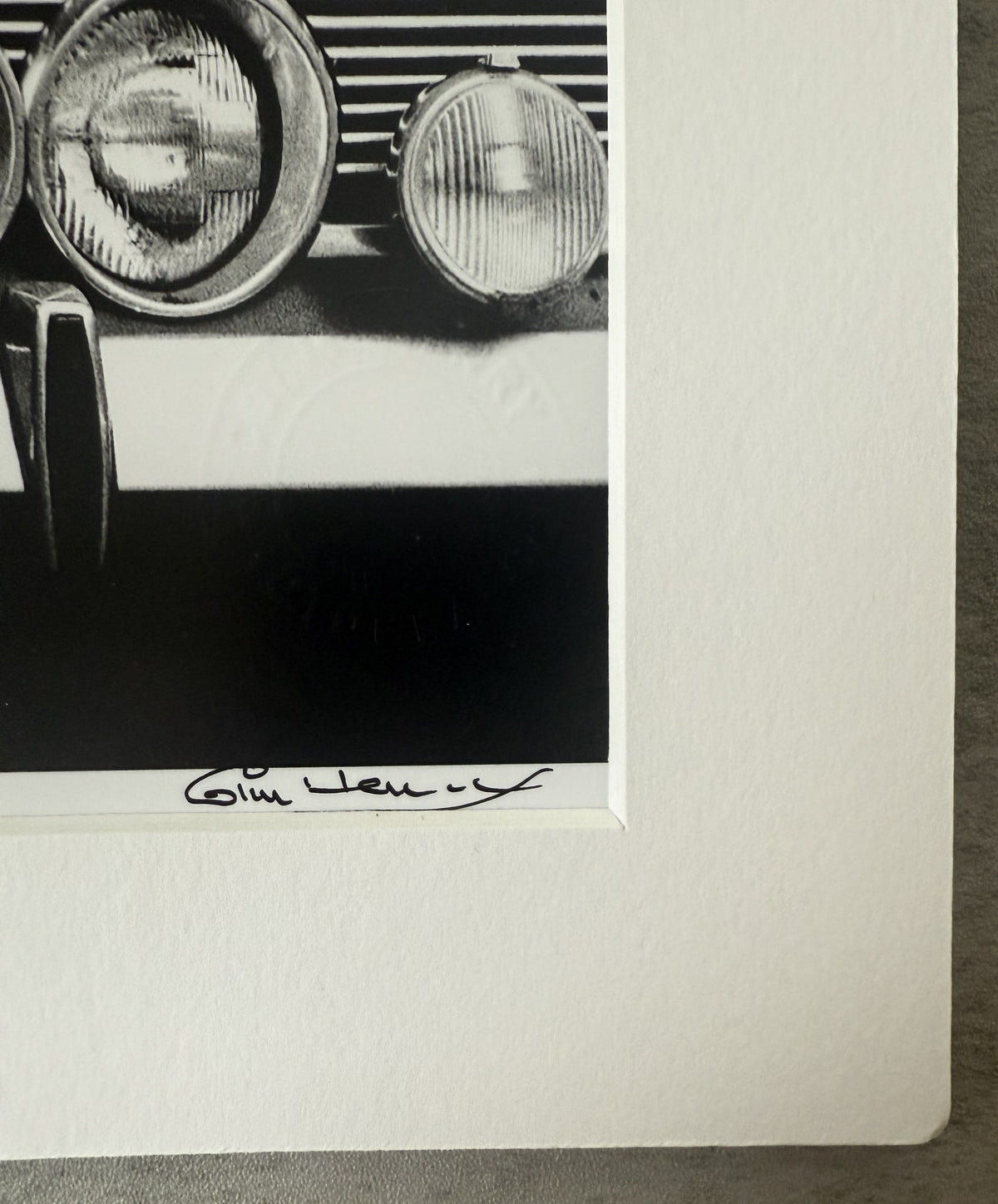 RORY GALLAGHER LTD EDTN SIGNED PRINT by Colm Henry 1981 in matte EXCELLENT CNDTN