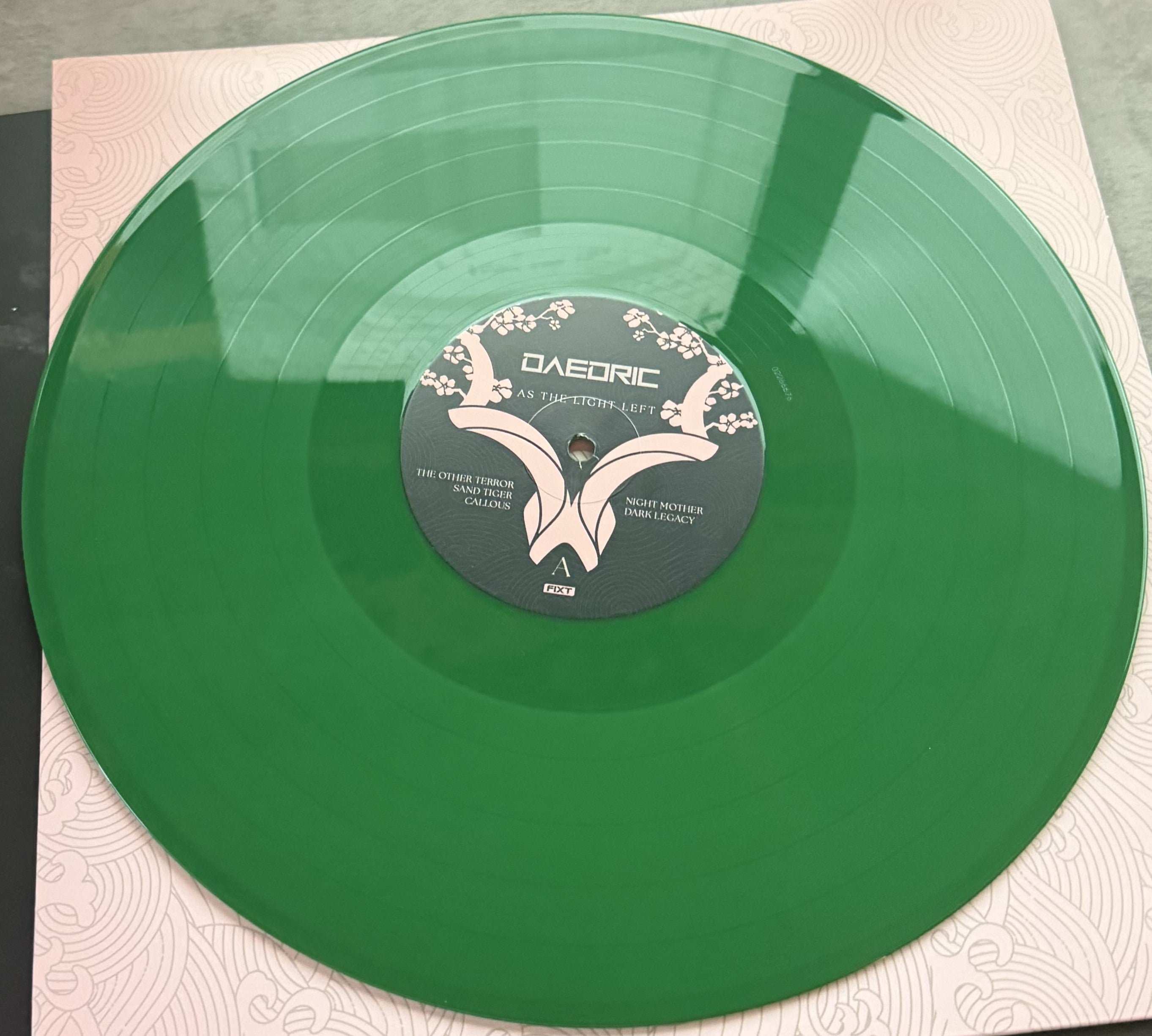 Dædric - As The Light Left - 2025 ltd edtn 1st press GREEN SEALED/NM (paramore)