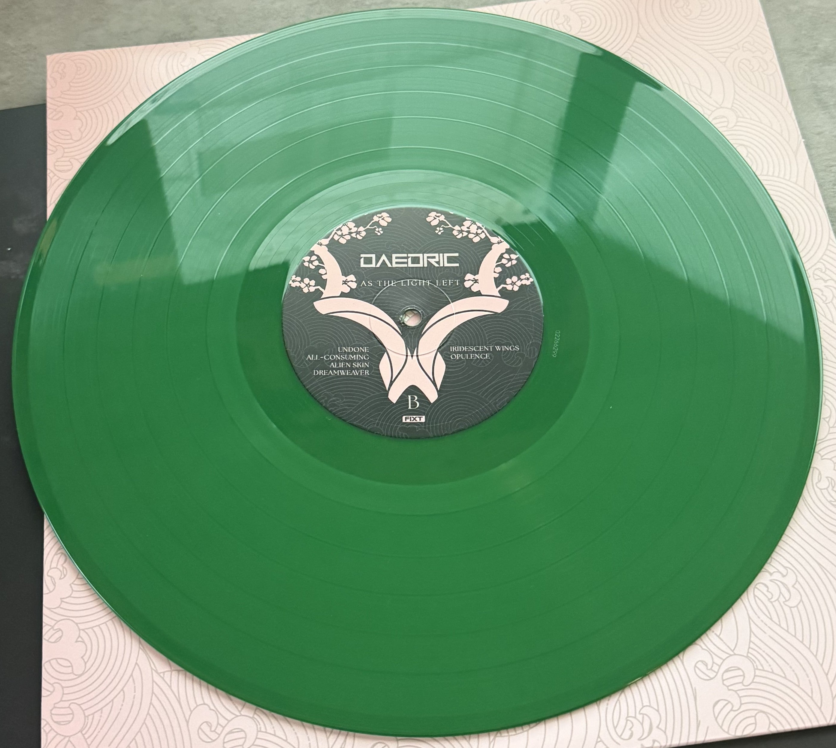 Dædric - As The Light Left - 2025 ltd edtn 1st press GREEN SEALED/NM (paramore)