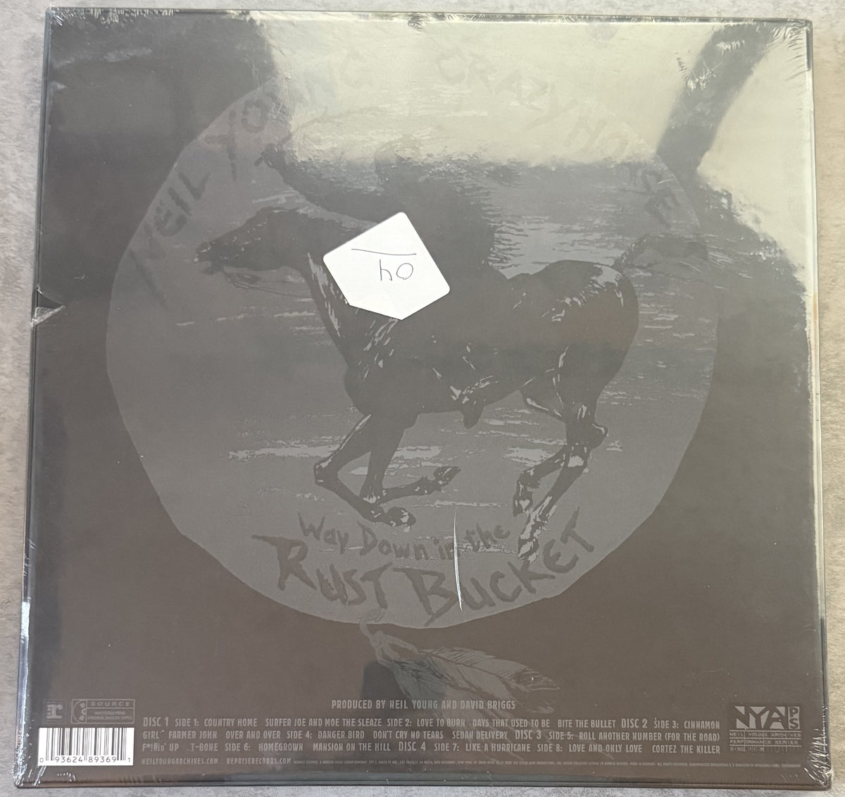 Neil Young & Crazy Horse - Way Down In The Rust Bucket - Sealed New BOX SET 2021