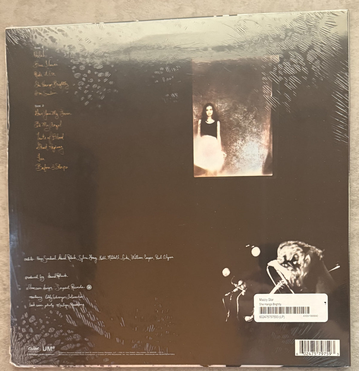 Mazzy Star - She Hangs Brightly - Sealed New 2025 RSD Aqua/Black Marble Vinyl