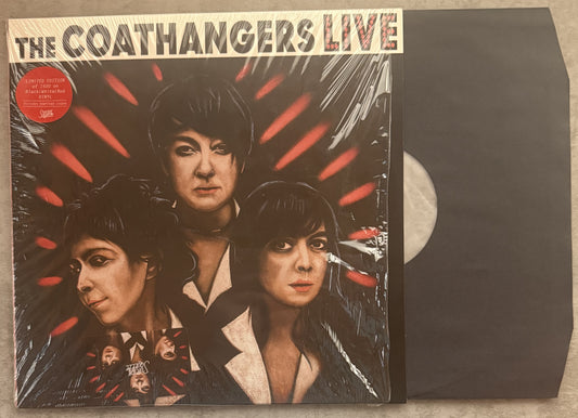 The Coathangers - Live 2018 ltd edtn (1,500) on 150g tri-color vinyl Strong VG++