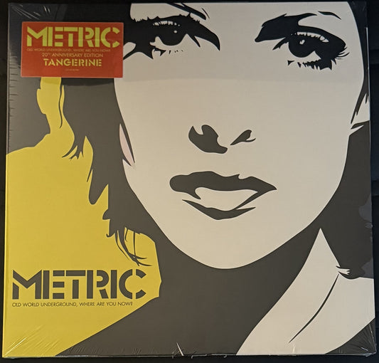 Metric Old World Underground, Where Are You Now? SEALED/NM 20th Anniv TANGERINE