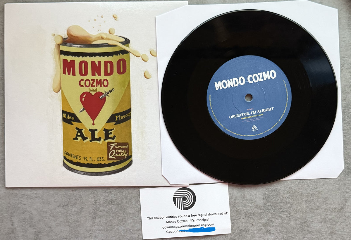 Mondo Cozmo - It's PRINCIPLE! 2024 LP TRI COLOR 180g VINYL, Sealed New + Bonus 7"