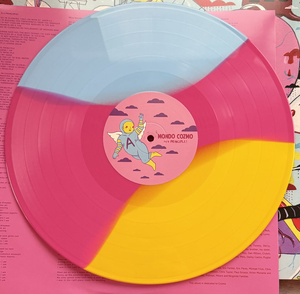 Mondo Cozmo - It's PRINCIPLE! 2024 LP TRI COLOR 180g VINYL, SEALED/NM + Bonus 7"
