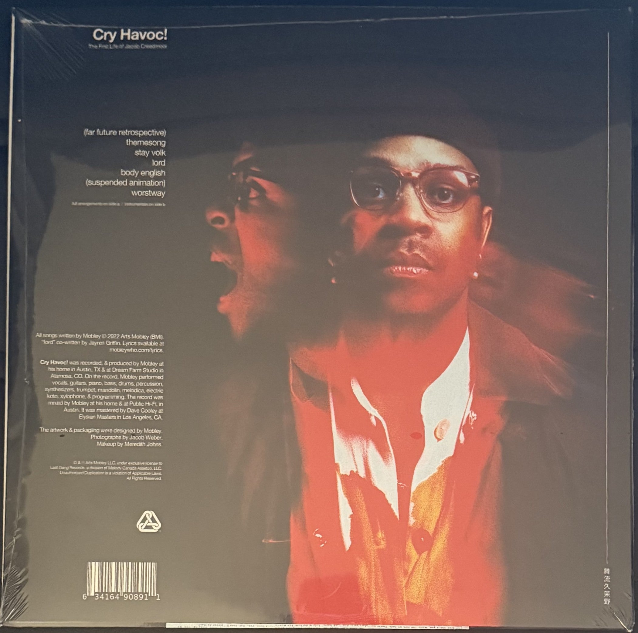Mobley - Cry Havoc! 2022 180g vinyl metallic silver SEALED/NM Hip-Hop Conscious