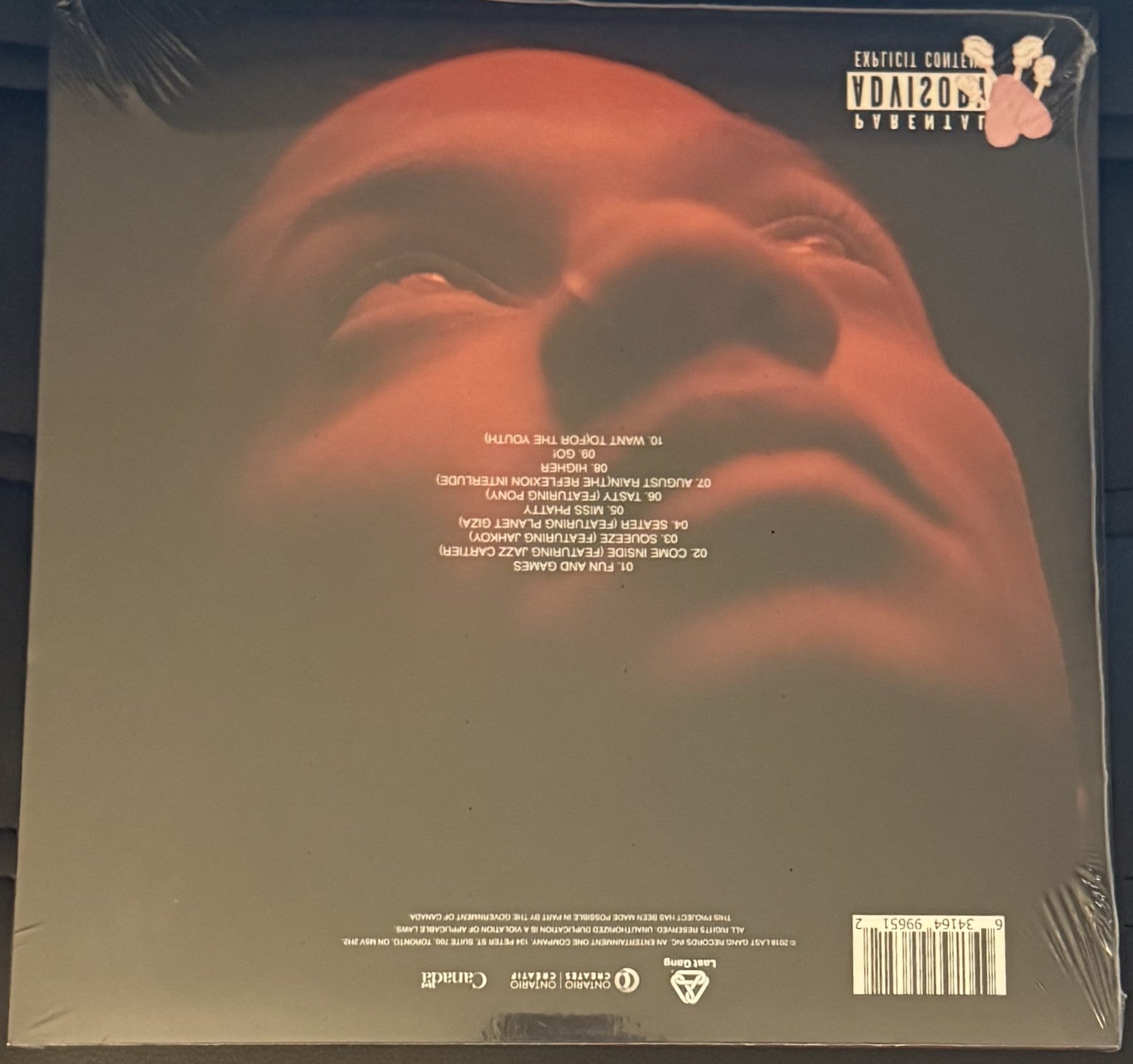 Lou Phelps - 002 / Love Me - 2018 Hip Hop SEALED/NM PINK SPLATTER VINYL