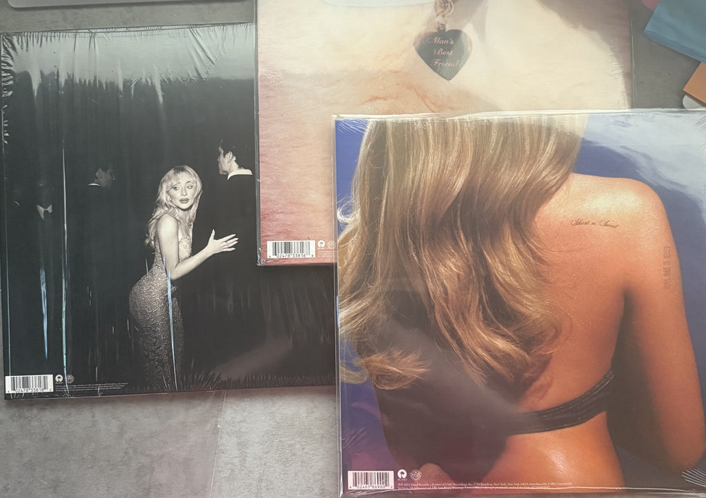 Sabrina! Sabrina! Sabrina! 3x Signed Inserts - Short N' Sweet, Man's Best Friend