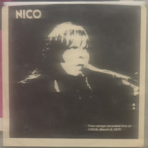 Nico - 2-pack - 1980 original 4 tracks at CBGB 7" EP and 2025 RSD Live in Reims