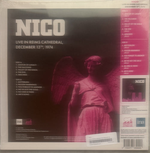Nico - 2-pack - 1980 original 4 tracks at CBGB 7" EP and 2025 RSD Live in Reims