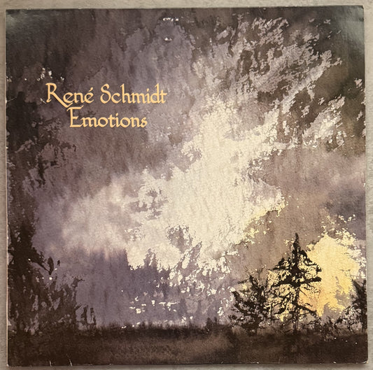 Rene Schmidt - Emotions -Danish import VG+/VG+ used vinyl electronic/ambient/pop