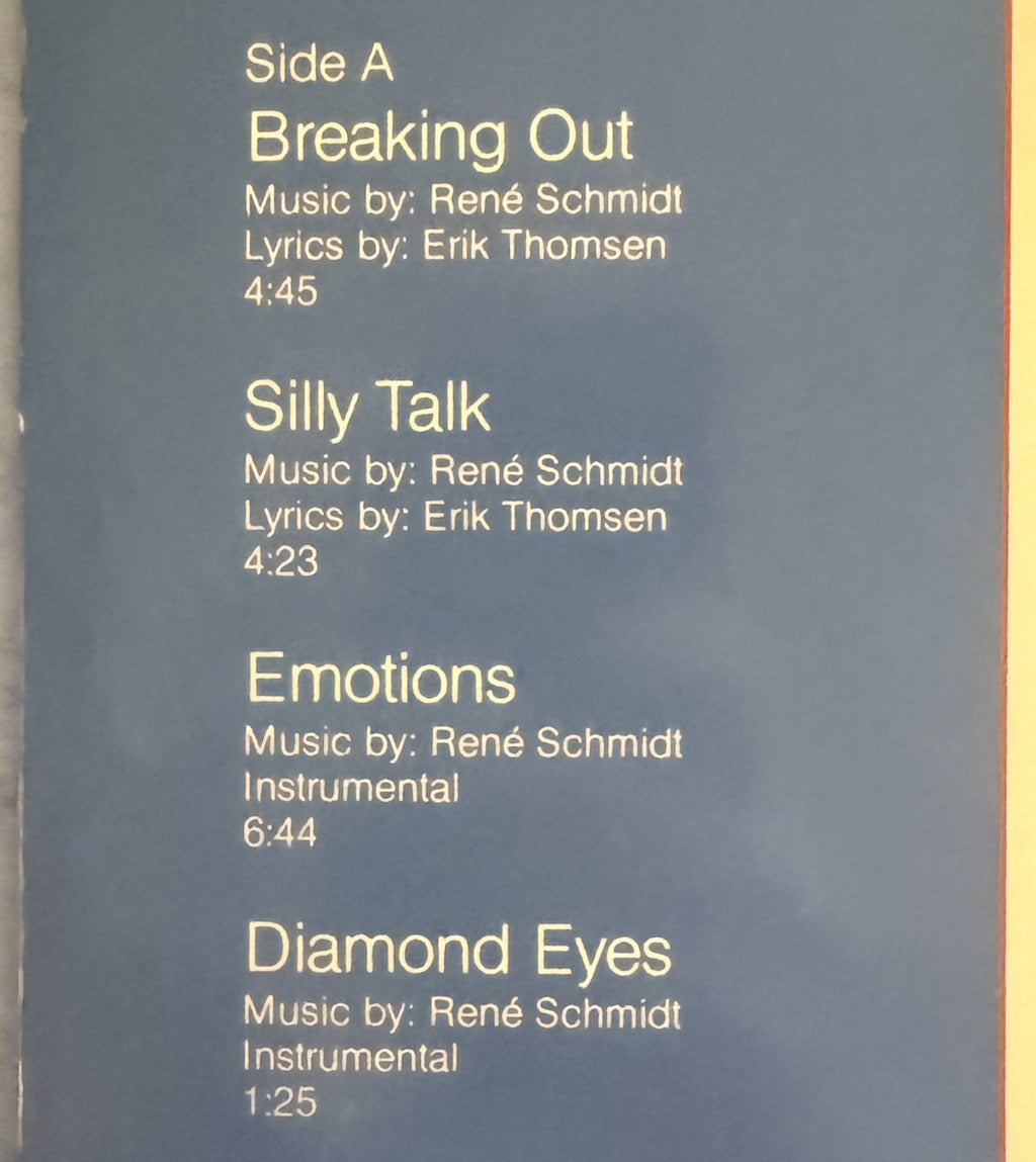 Rene Schmidt - Emotions -Danish import VG+/VG+ used vinyl electronic/ambient/pop