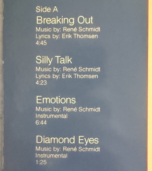 Rene Schmidt - Emotions -Danish import VG+/VG+ used vinyl electronic/ambient/pop
