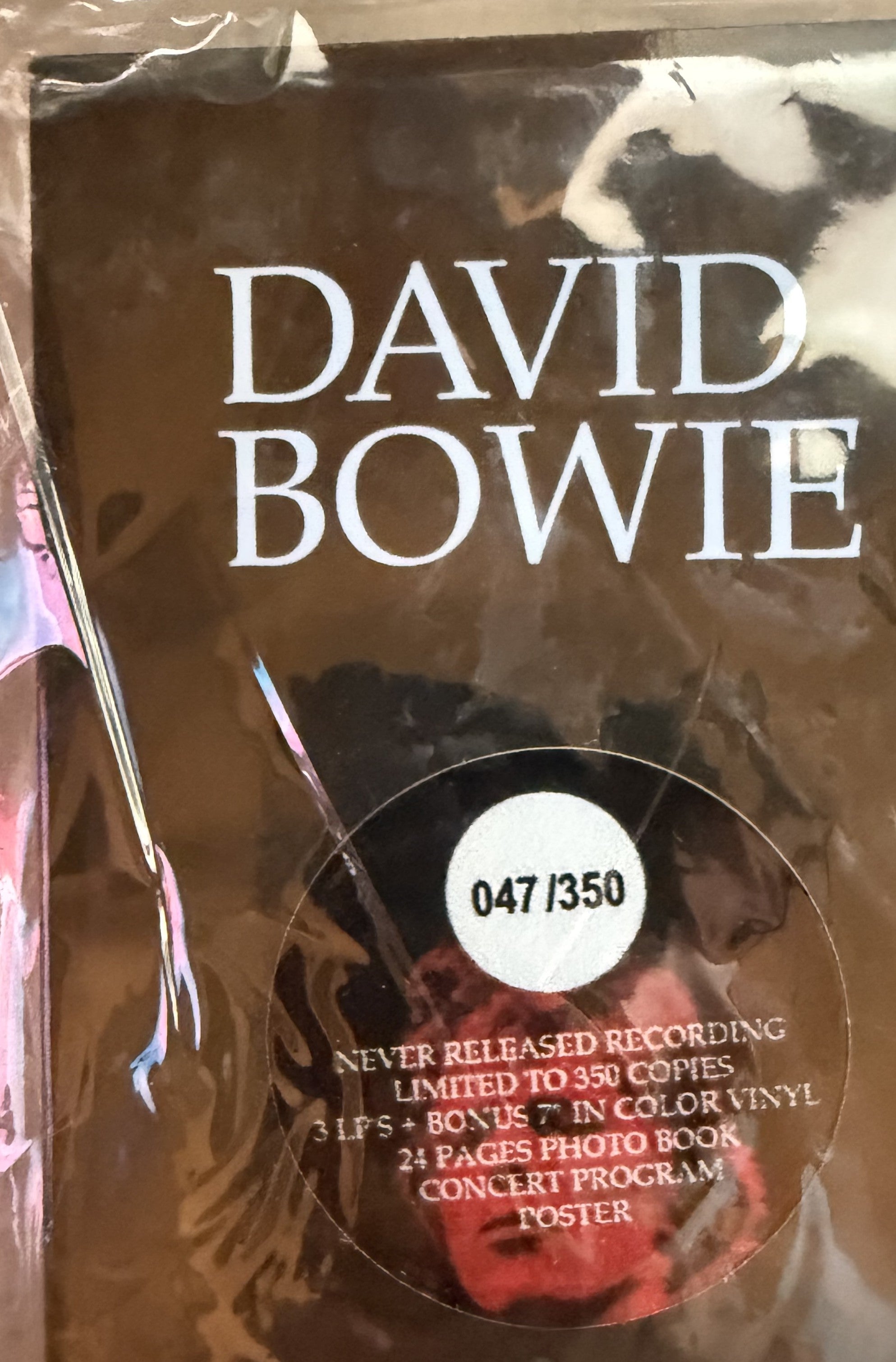 David Bowie -The Lost Wizardo Tapes SEALED/NM 2021 Box Set Color 3xLP + Bonus 7"