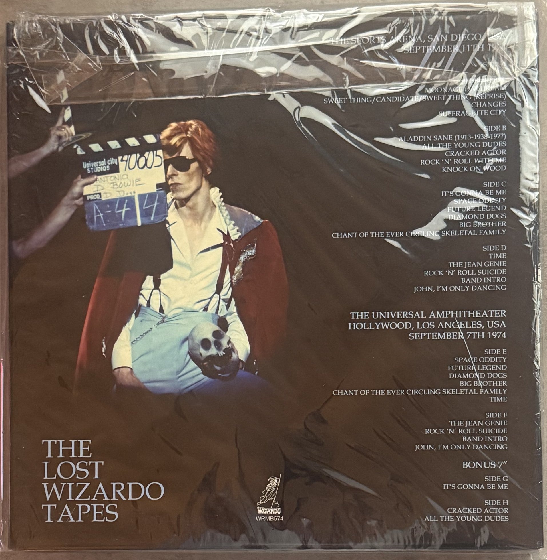 David Bowie -The Lost Wizardo Tapes SEALED/NM 2021 Box Set Color 3xLP + Bonus 7"
